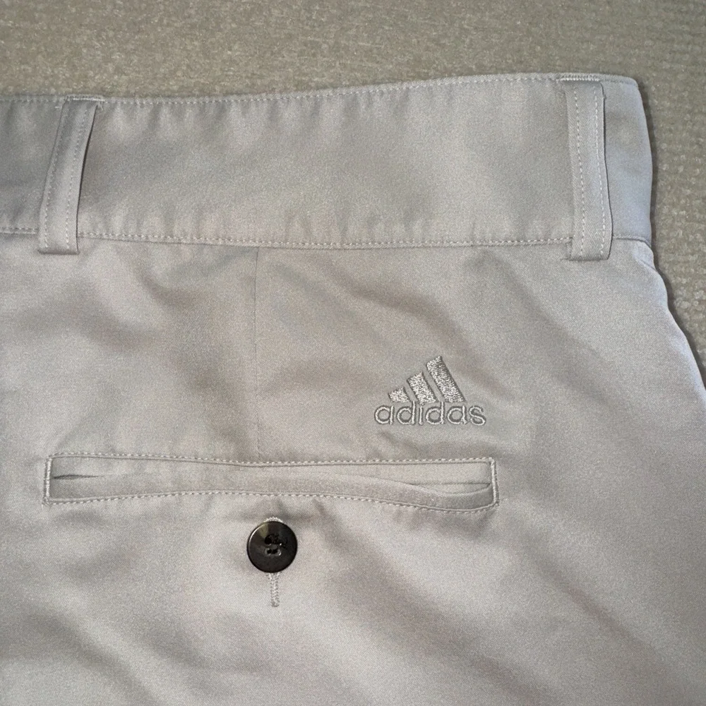 Adidas Golf‎ Shorts Mens 38 Tan Climalite Pleated Performance Khaki Activewear